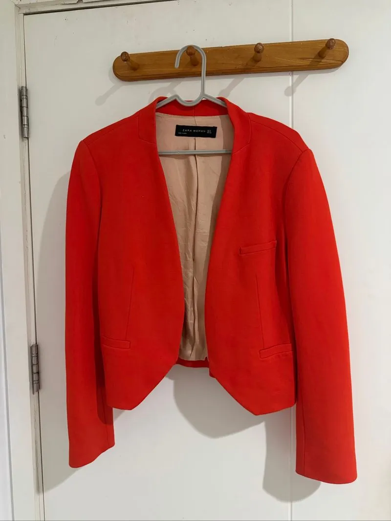 Zara Woman Orange Outer photo 1