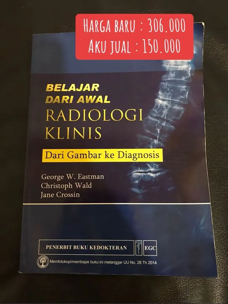 Radiologi klinis buku ori photo 1