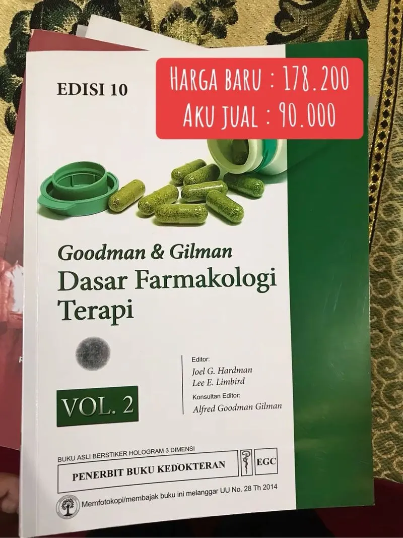 Goodman dan gilman dasar farmakologi terapi photo 1