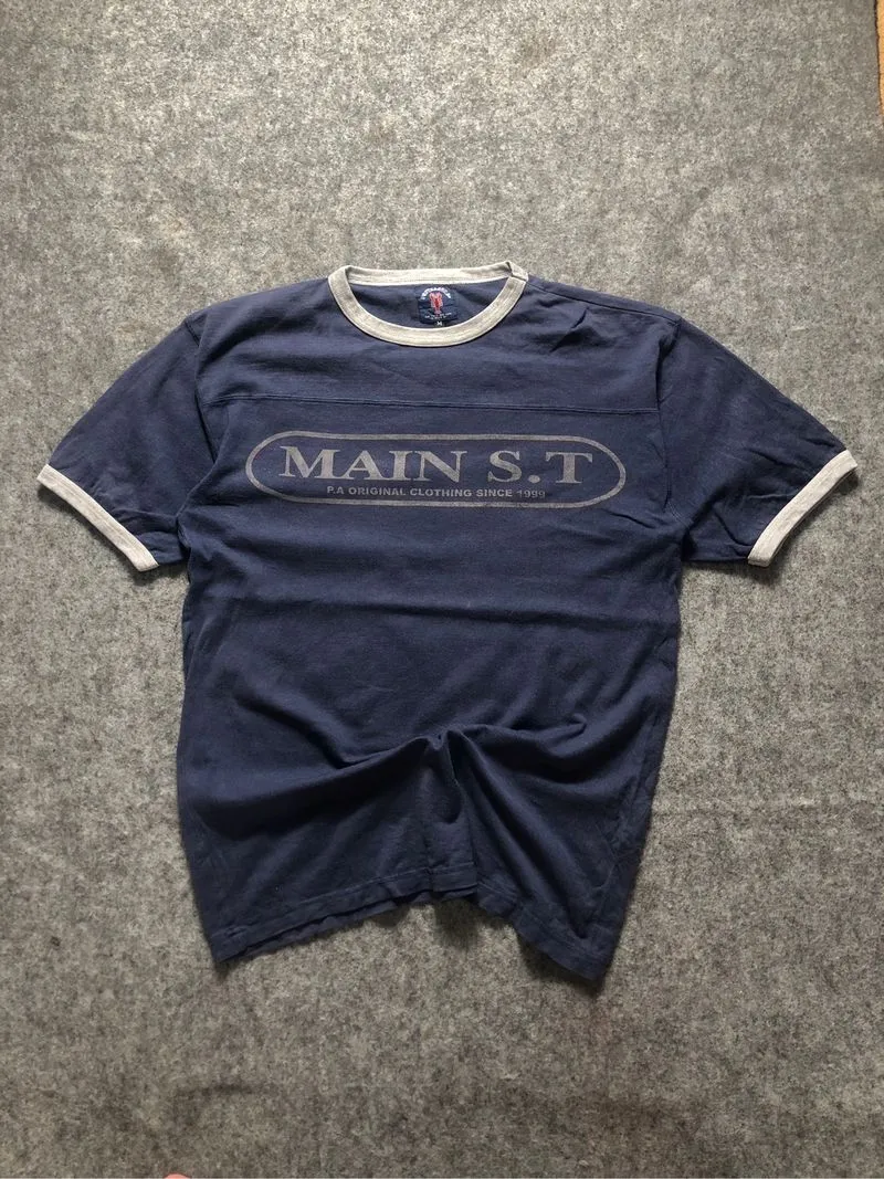 vintage main s.t ringer tee  photo 1