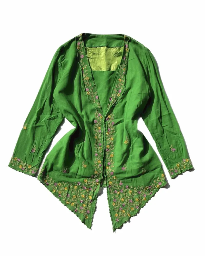 ⭐️Green Flowery Kebaya⭐️ photo 1