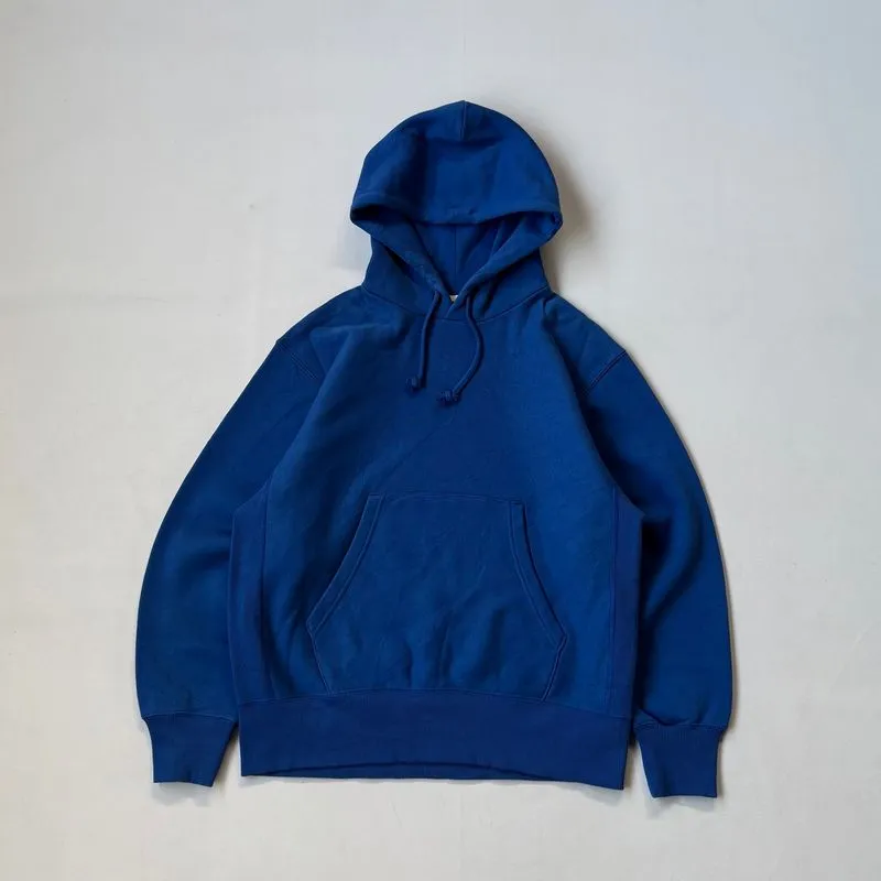 Gu Heavyweight Pullover Hoodie Sweat Blue photo 1