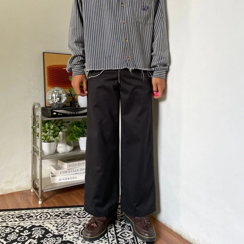 Loose pants By uniqlo full black Japan made photo 1
