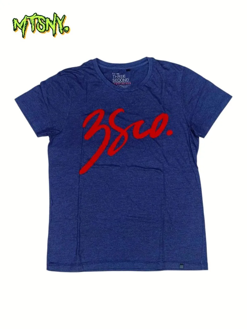 Kaos Vintage Flocking 3Second Three Second photo 1