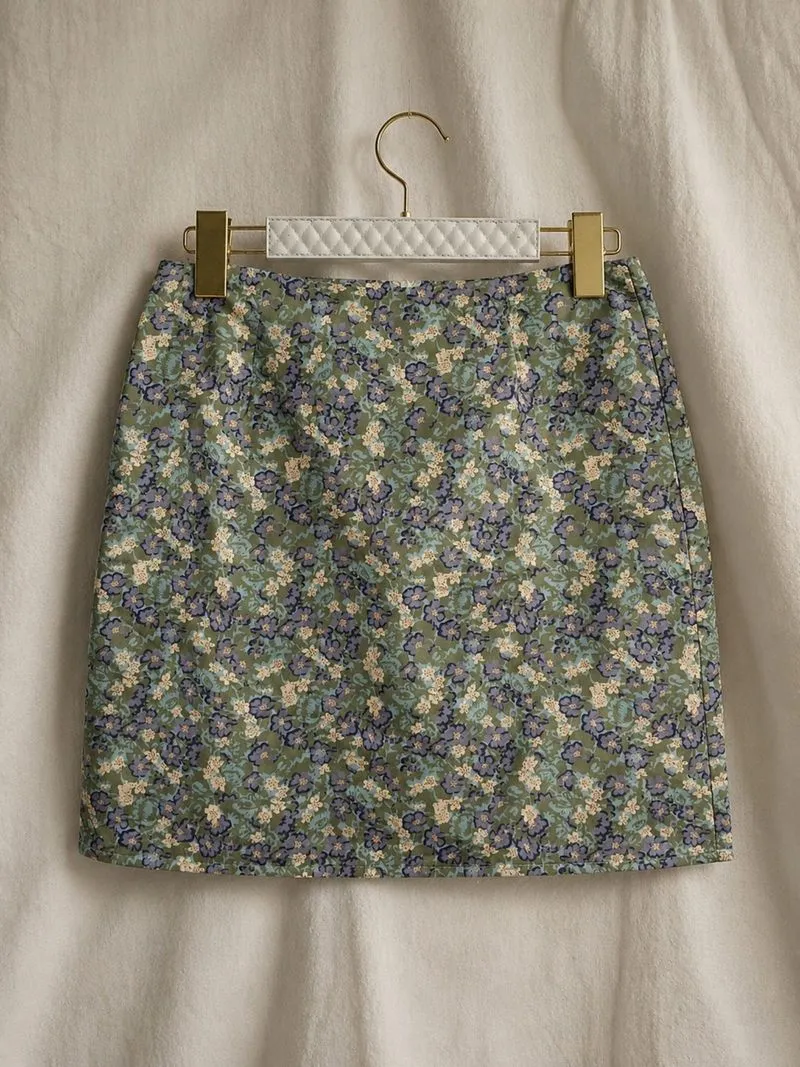 Rokcel Floral Sage Vintage photo 1