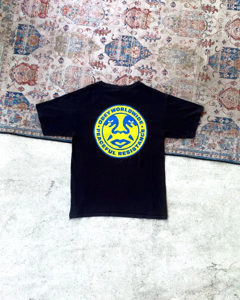 Obey Worlwide T shirt Black photo 1