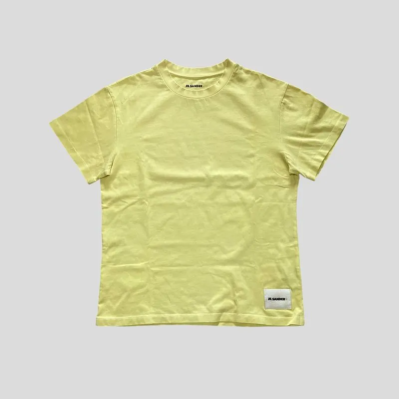 Jil Sander Vintage Streetwear T-shirt Pria yellow photo 1