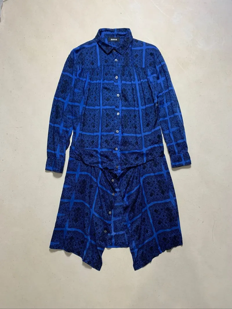 Issey Miyake Zucca Lace Print Dress photo 1