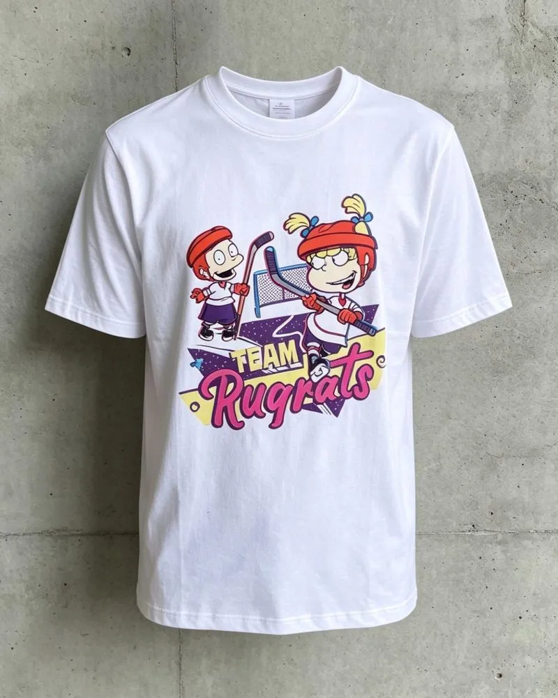 T-SHIRT KAOS RUGRATS NICKELODEON ART SABLON . photo 1