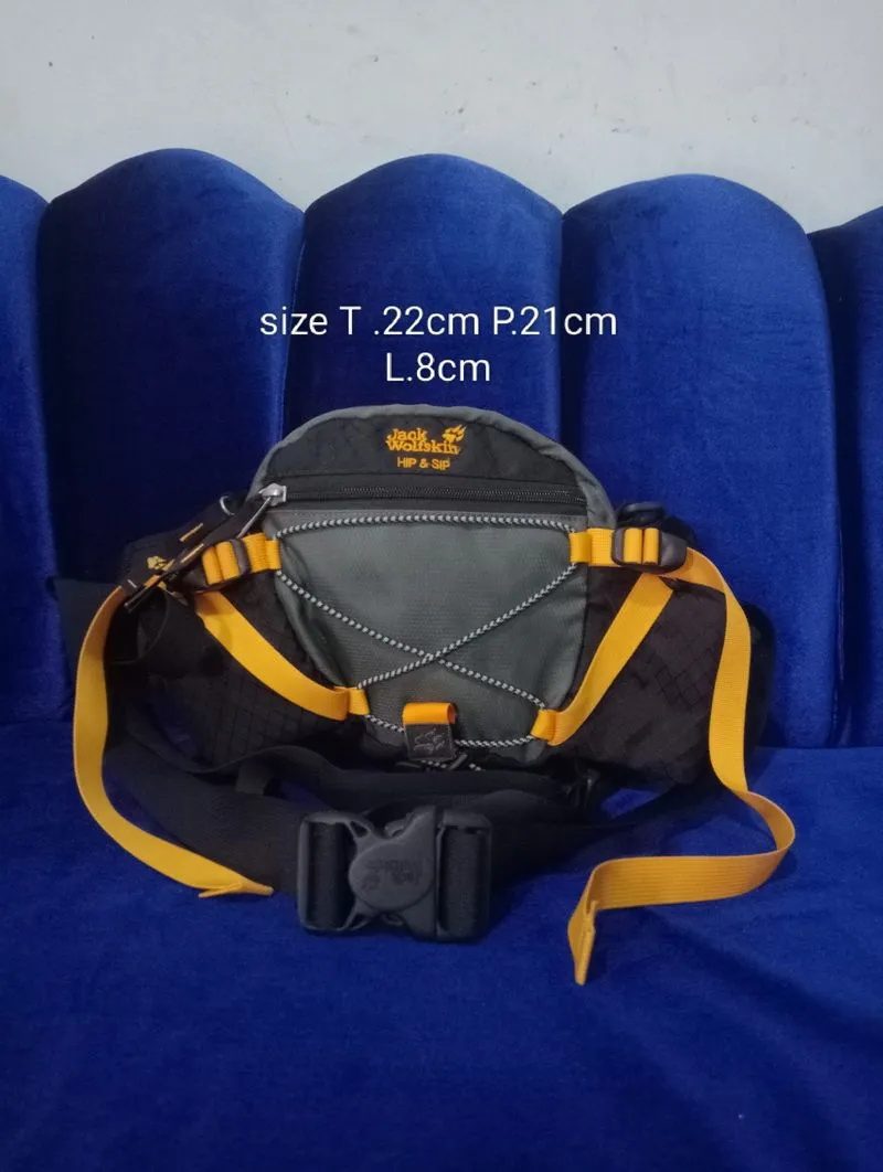 Tas pinggang gunung/selempang/waistbag hiking J4CK W0LF5K1N  photo 1