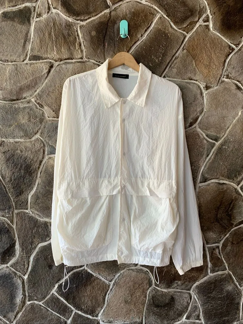 Coach Jacket Fundamentalist White photo 1