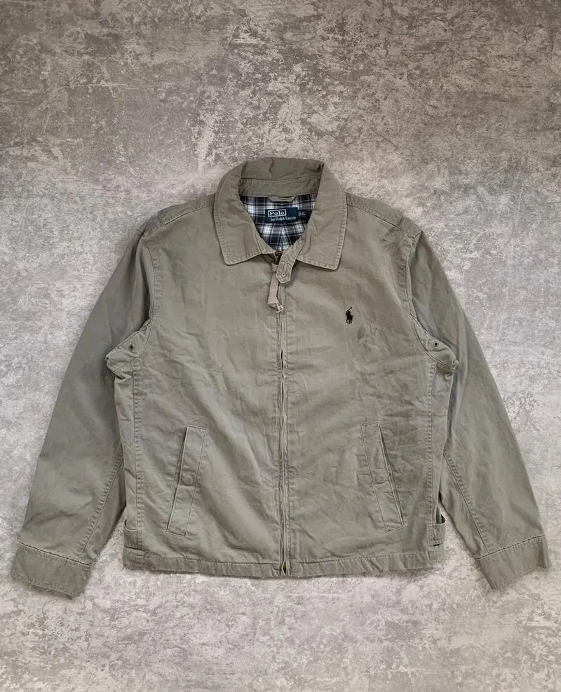 Polo Ralph Lauren Casual Harrington jacket Pria gray photo 1
