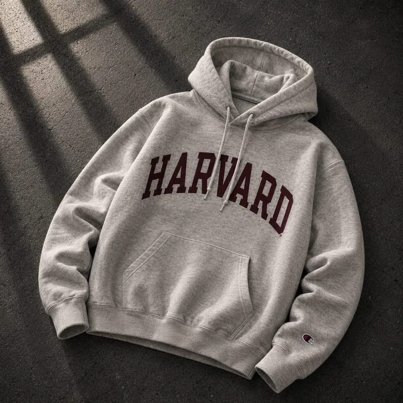 Hoodie champion x harvard university photo 1