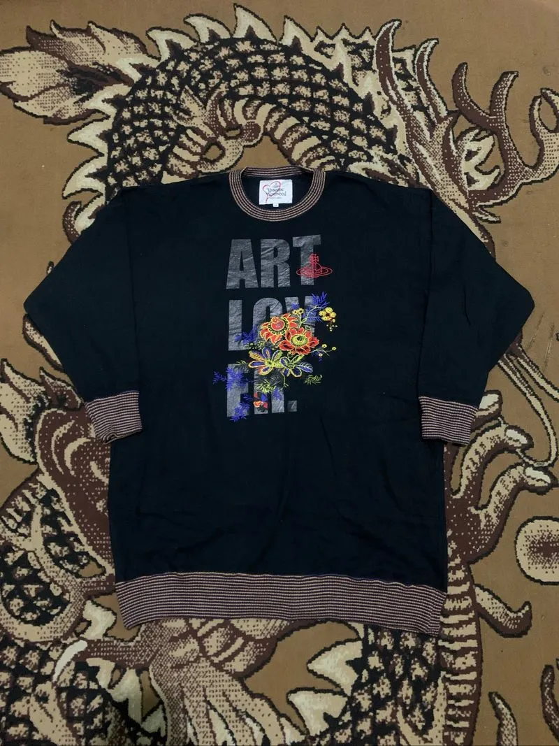 Vivienne Westwood Art Love Er Crewneck photo 1