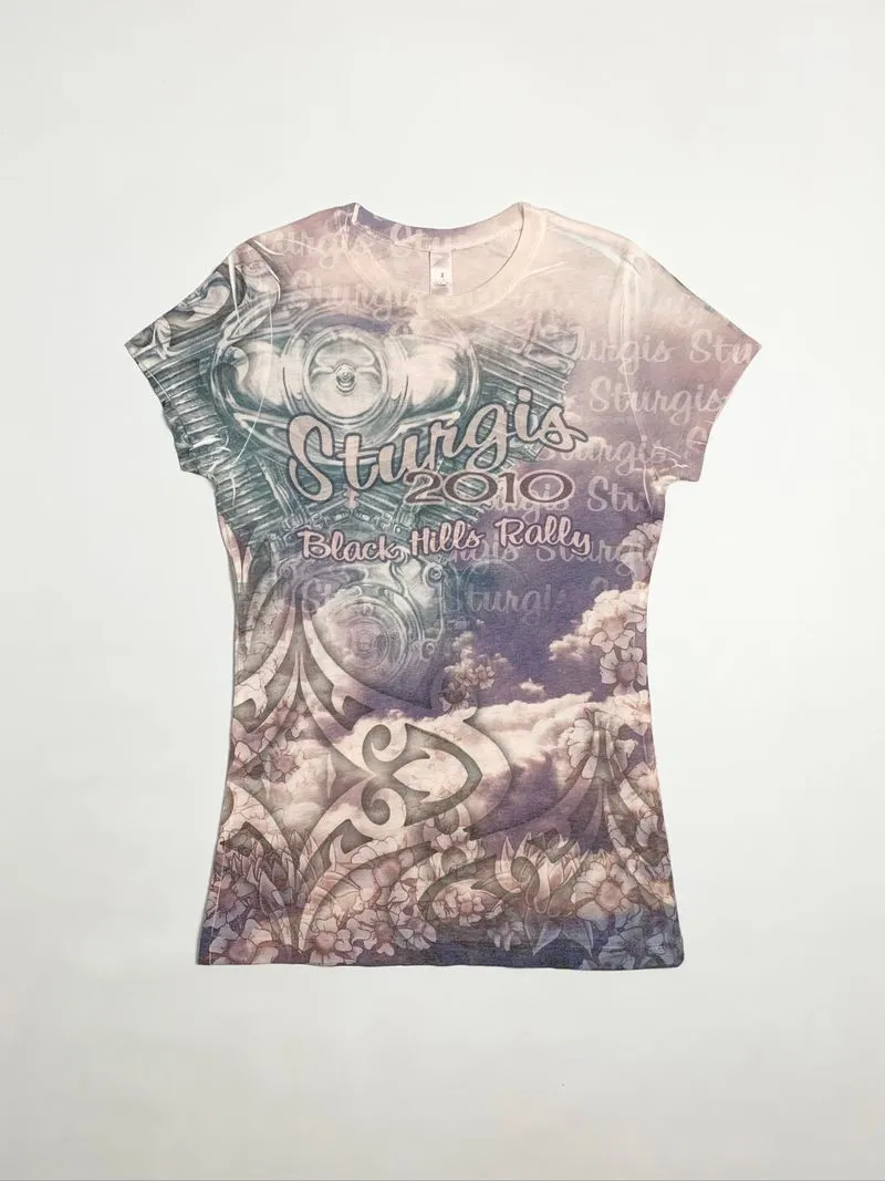 Y2k Sturgis Motorcycle Rally Tee 2010 photo 1