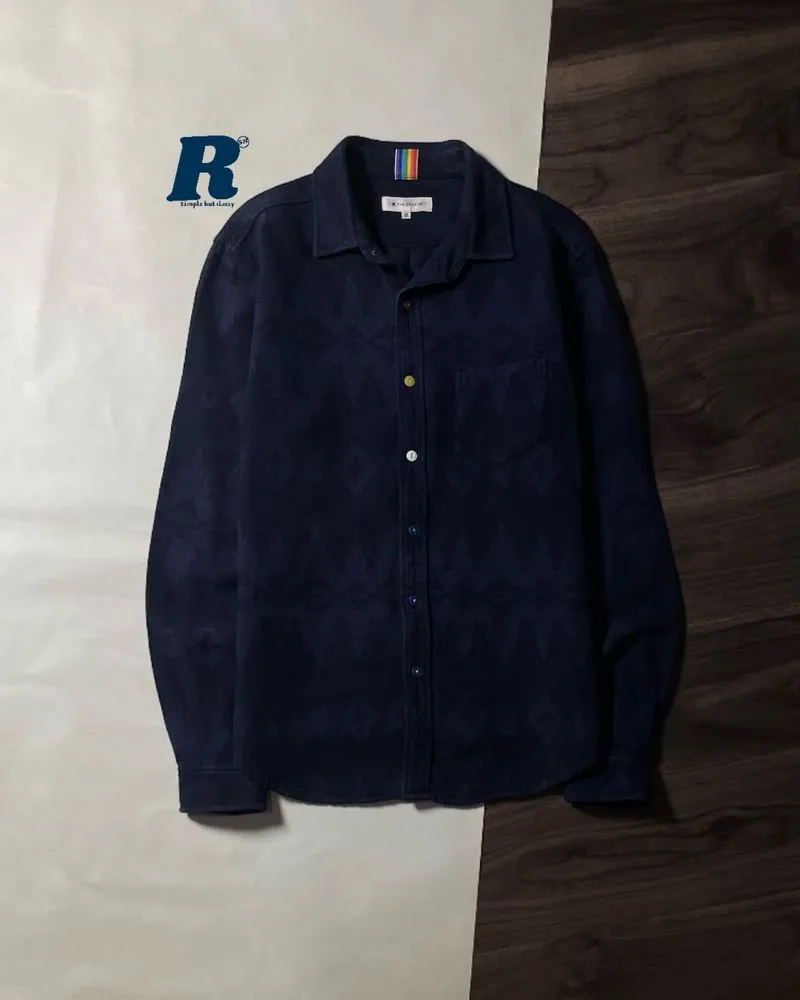 Flannel Shirt Navajo TAKEO KIKUCHI JAPAN Size M photo 1