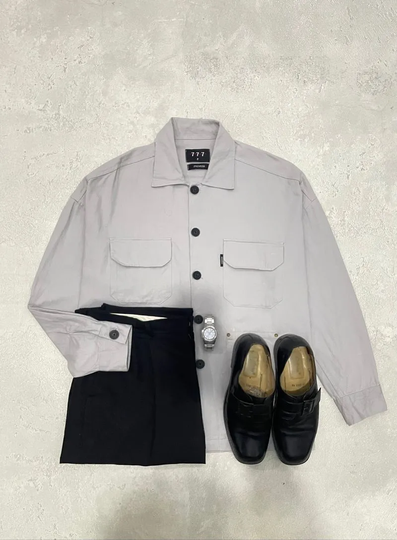 OUTERWEAR GREYY 777 JACKET KOREAN STYL photo 1