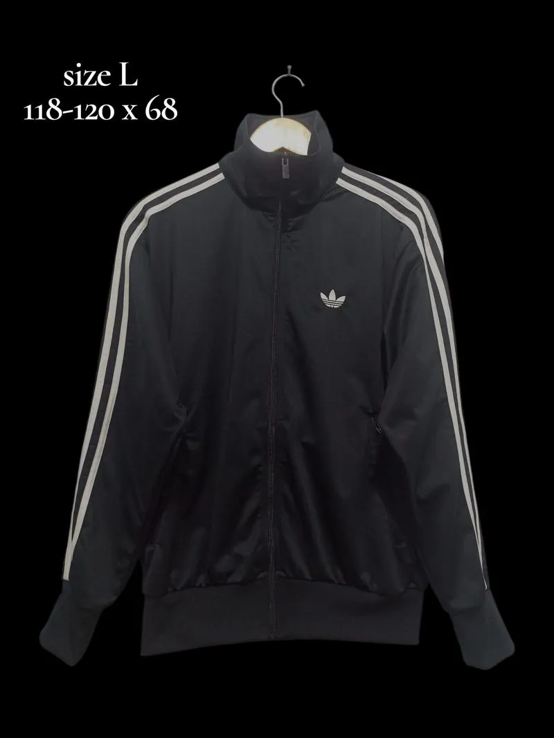 jaket tracktop adidas fire bird 2025 hitam sz L photo 1