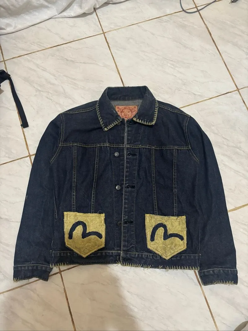 denim jacket evisu photo 1