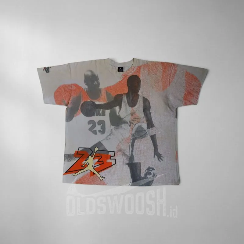 Kaos Jordan All Over Print Jumpman 23 Vintage photo 1