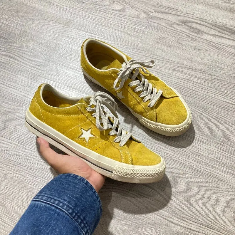 Converse Cons One Star Pro Suede Yellow photo 1