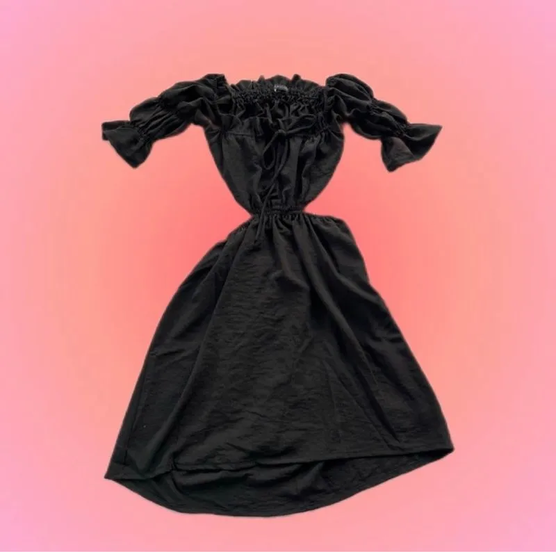 Puff Stretch Dress - Gurlbucket photo 1