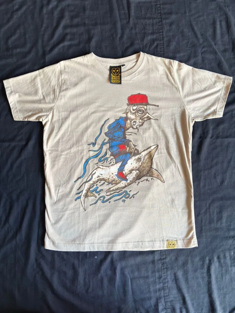T-Shirt Dreambirds Supreme Limited Edition Cream Size L - Or photo 1