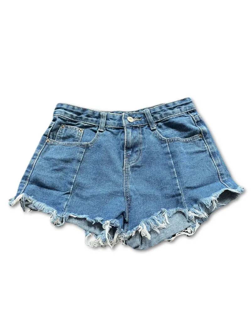 blue short jeans photo 1