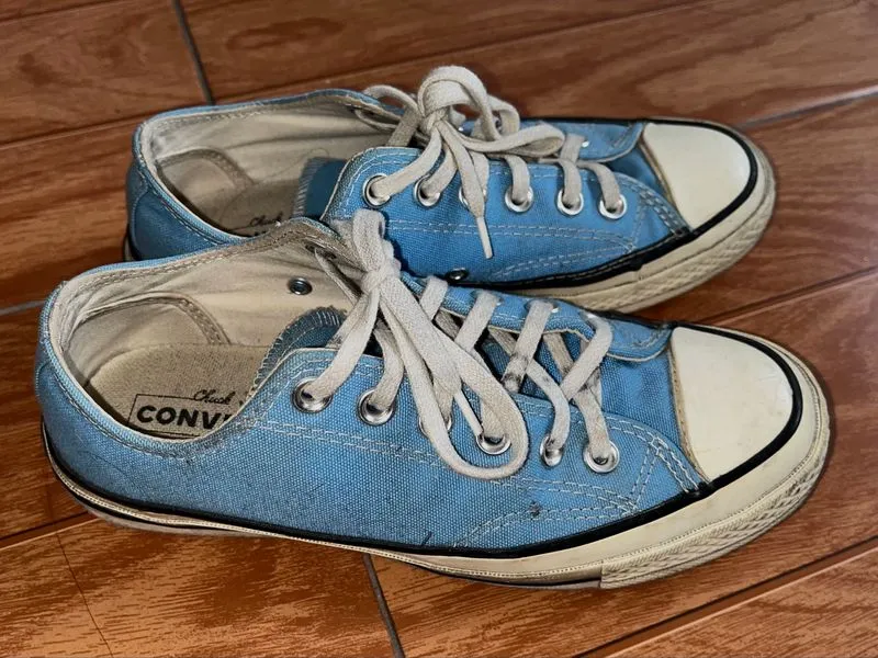 converse blue  photo 1