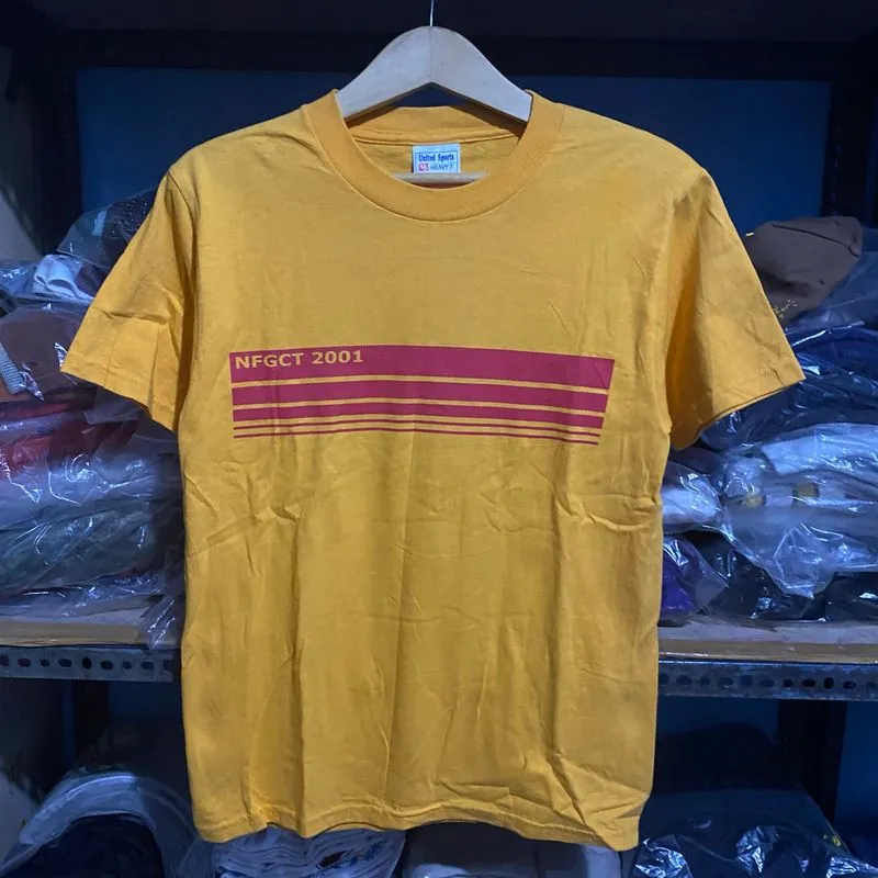 2001 Naoyoki Fuji Gold Coast Tour T' Kuning Size S 65x46 Mad photo 1