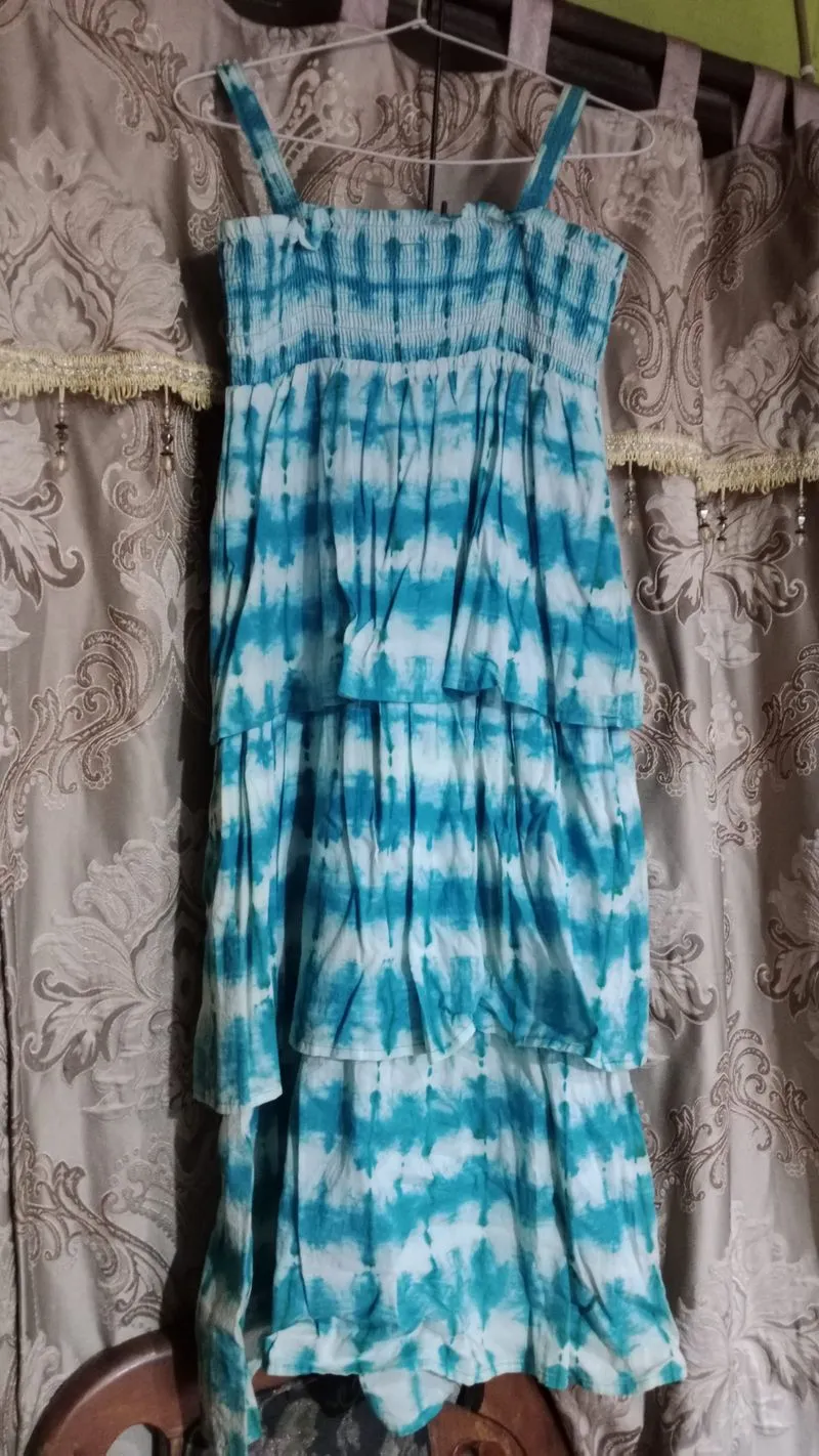dres blue hijau  photo 1