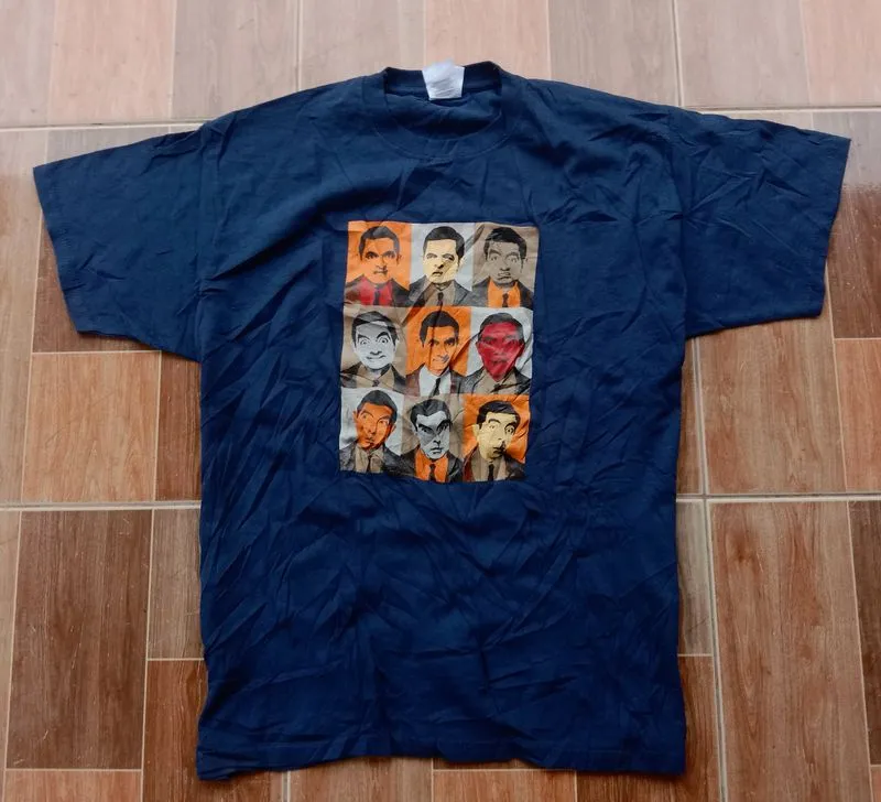 Fruit of the Loom Casual T-shirt Pria navy photo 1
