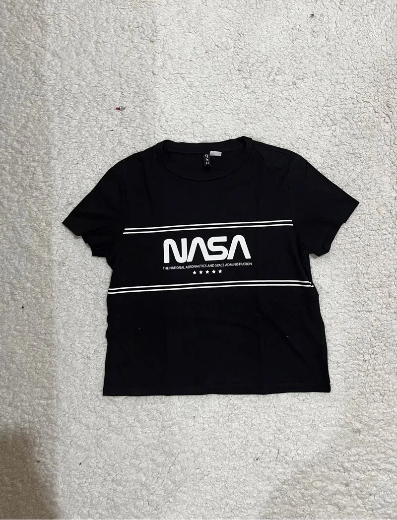 H&M Black NASA T-shirt  photo 1