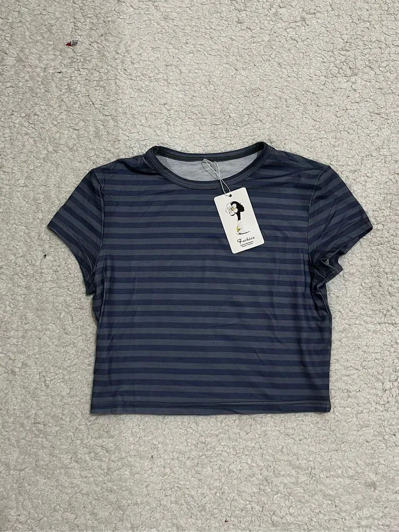 Blue Stripped T-shirt photo 1
