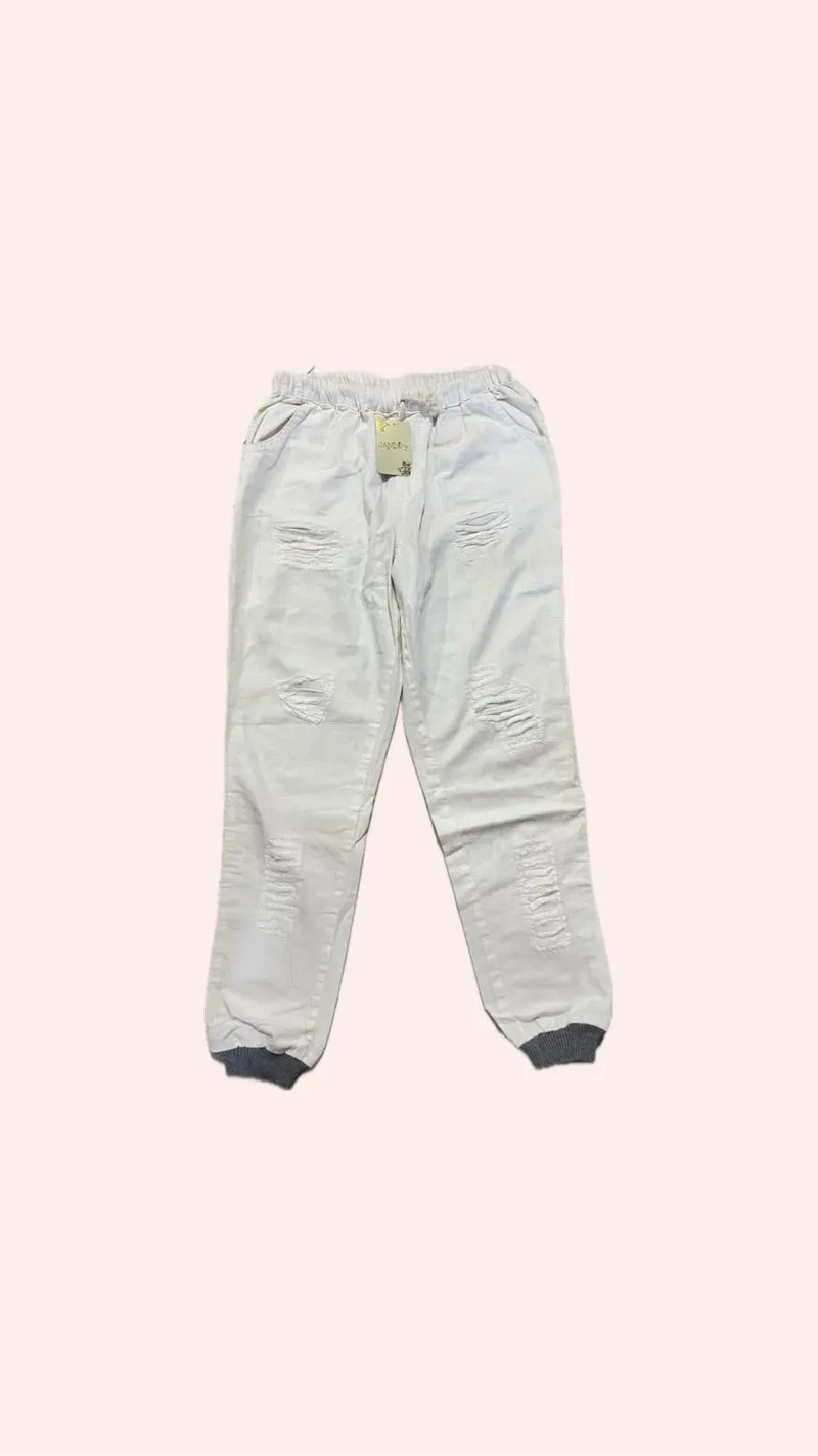 Ripped Pants White photo 1