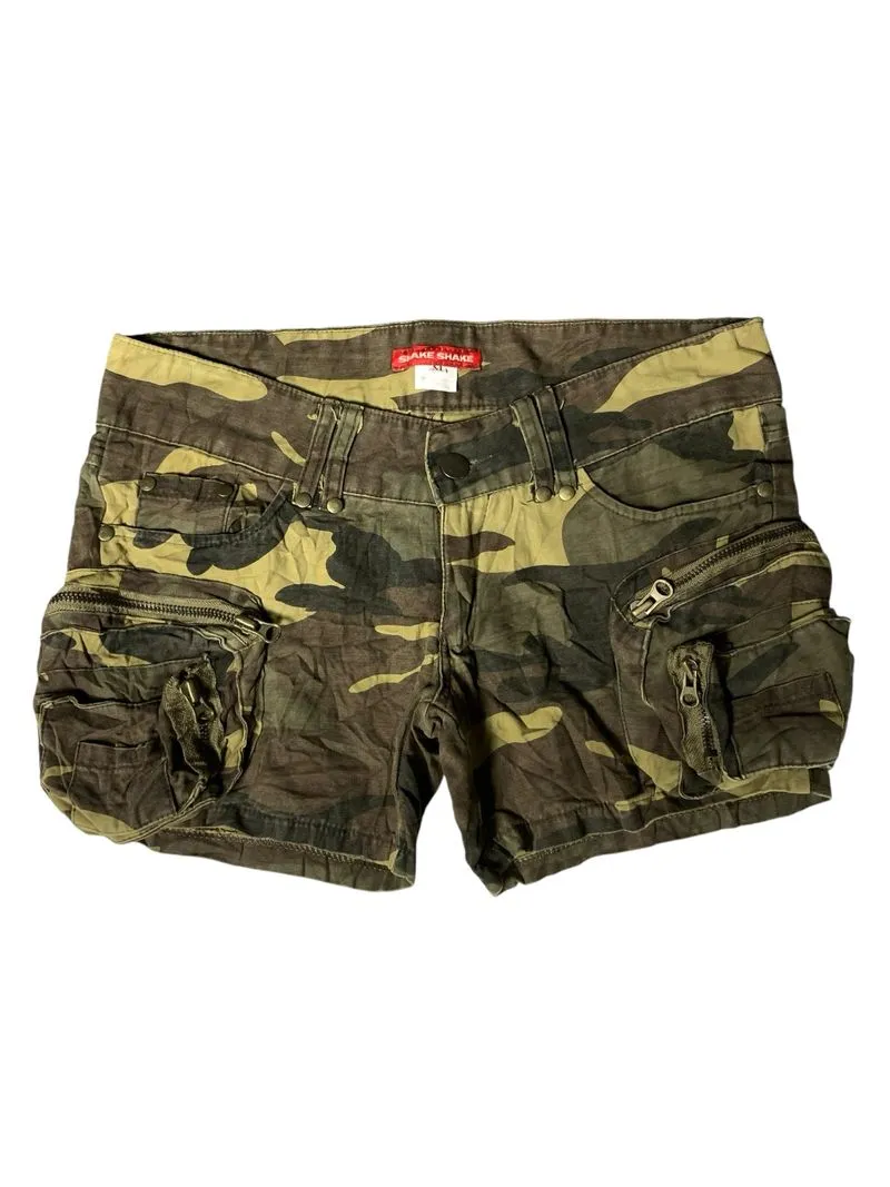 Shake shake military cargo short pants photo 1