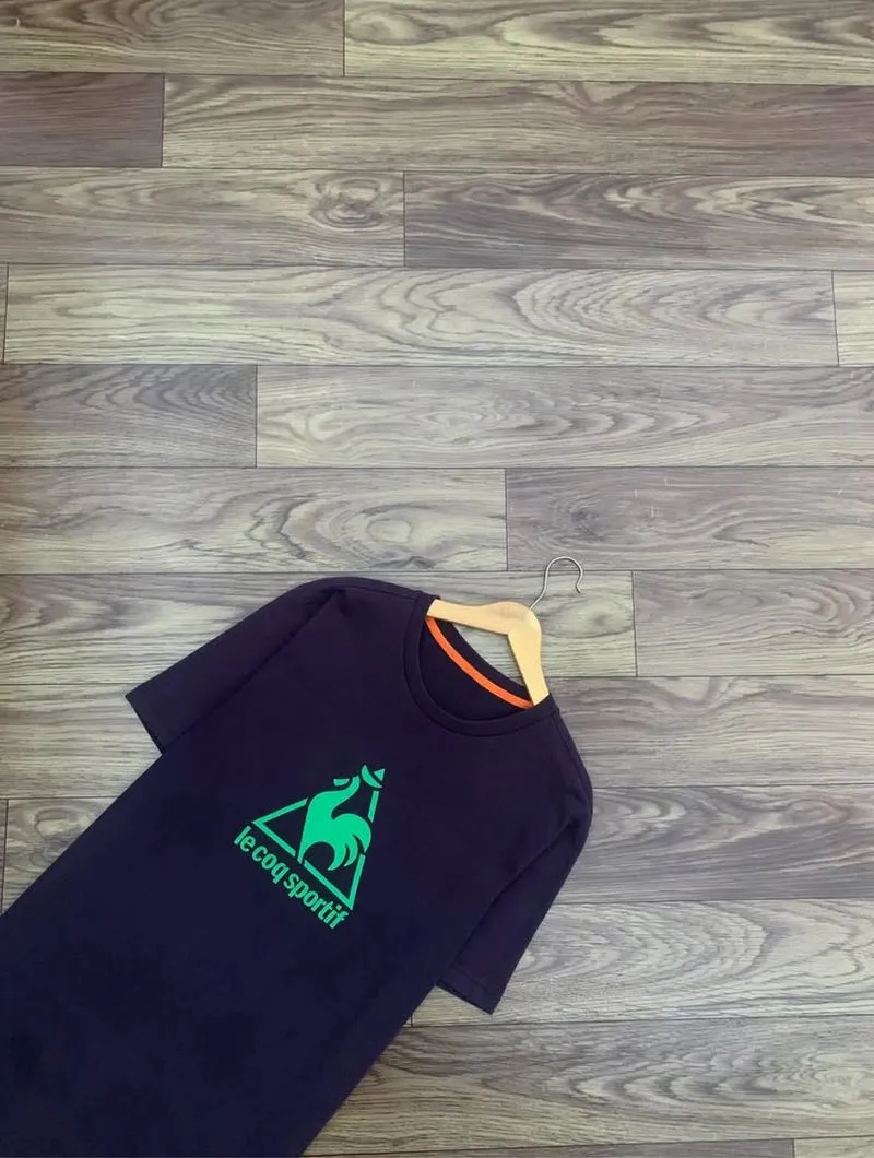 Kaos LE COQ SPORTIF Branded Dark Blue Tee TShirt photo 1
