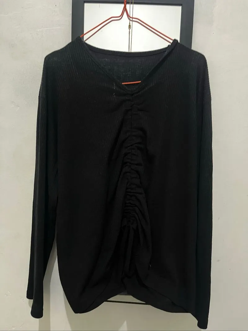 BLOUSE HITAM  photo 1