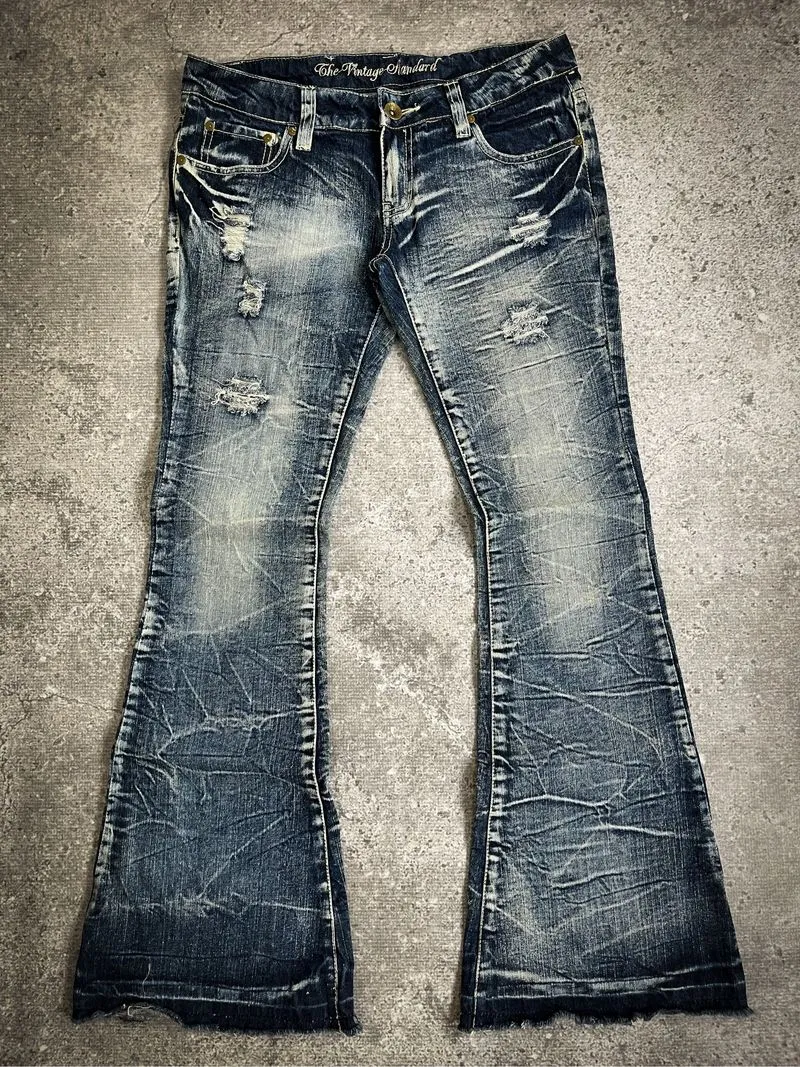 Sky Bomber Flared Jeans photo 1