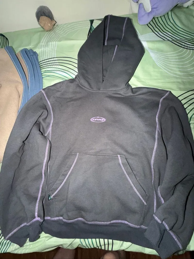 Kevas Gray Hoodie photo 1