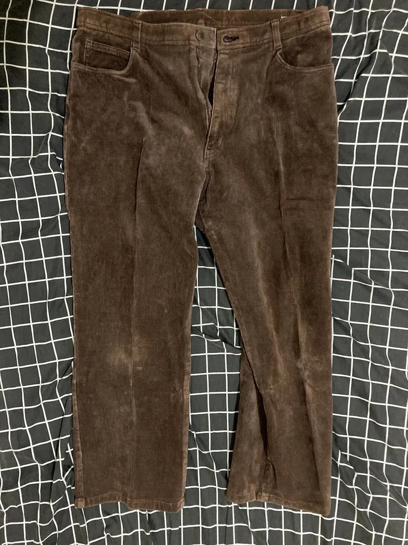 brow corduroy pants photo 1