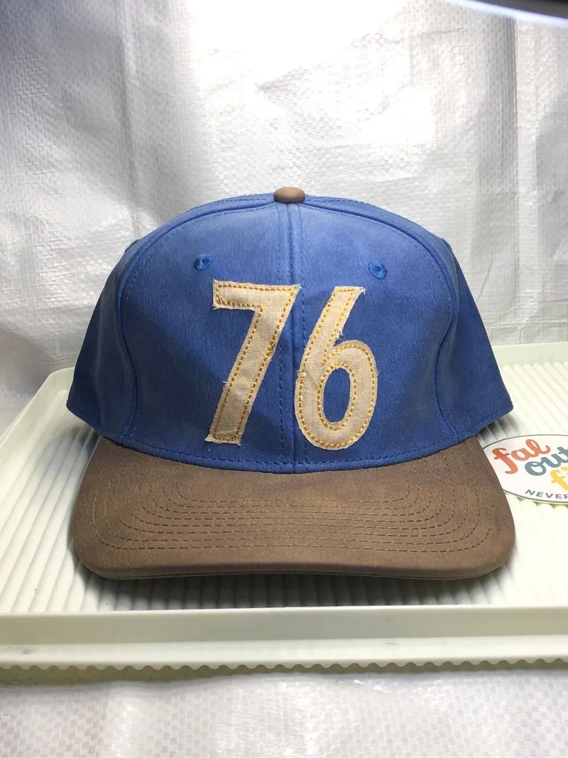 Fallout 76 (Game) official merch full leather cap photo 1