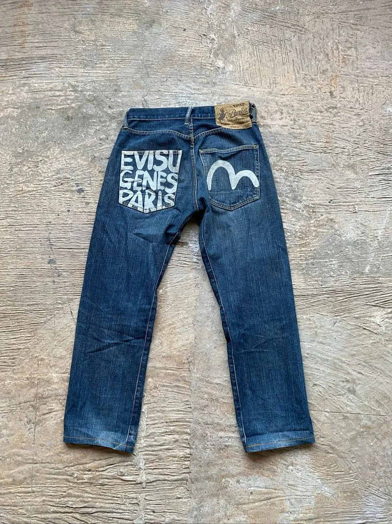 EVISU GENES PARIS VTG LONG PANTS DENIM SELVEDG  •IDR:750.000 photo 1