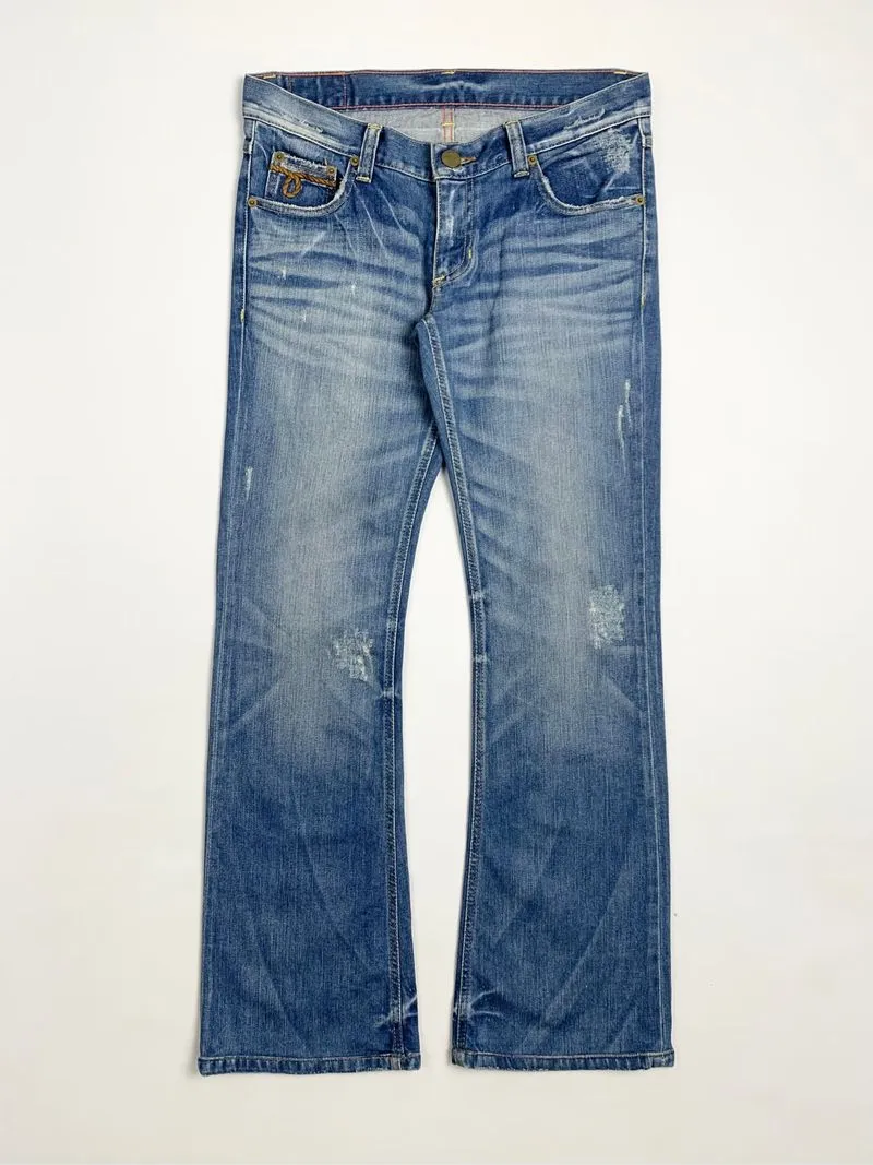 Y2k Blue Blue Jeans Bootcut 00s photo 1