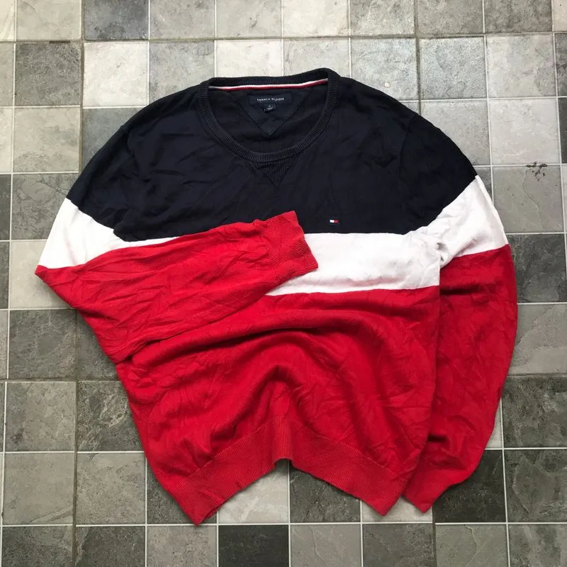 Tommy Hilfiger Luxury Casual Sweater Pria multicolor photo 1