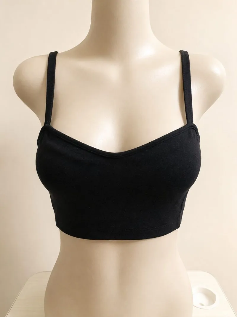 Brandy Melville Black Caged Back Original Made in Italy photo 1