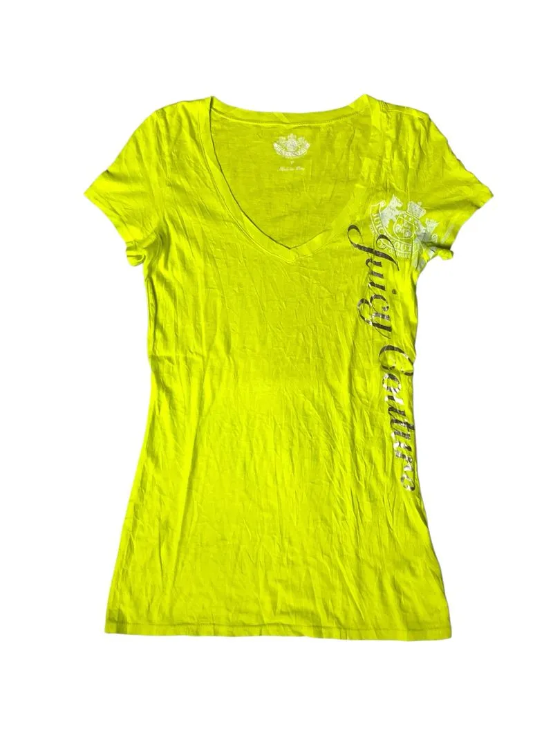 Juicy couture big logo & poem graphic t shirt  photo 1
