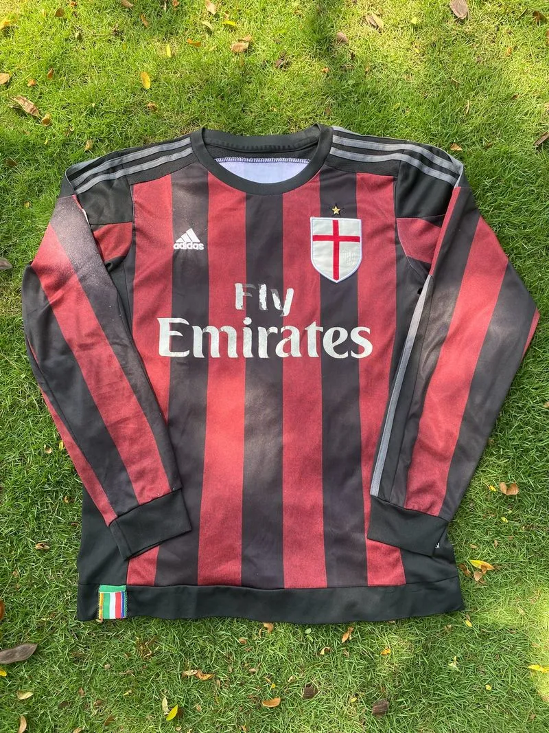 AC Milan Home 2015-16 Long Sleeve photo 1