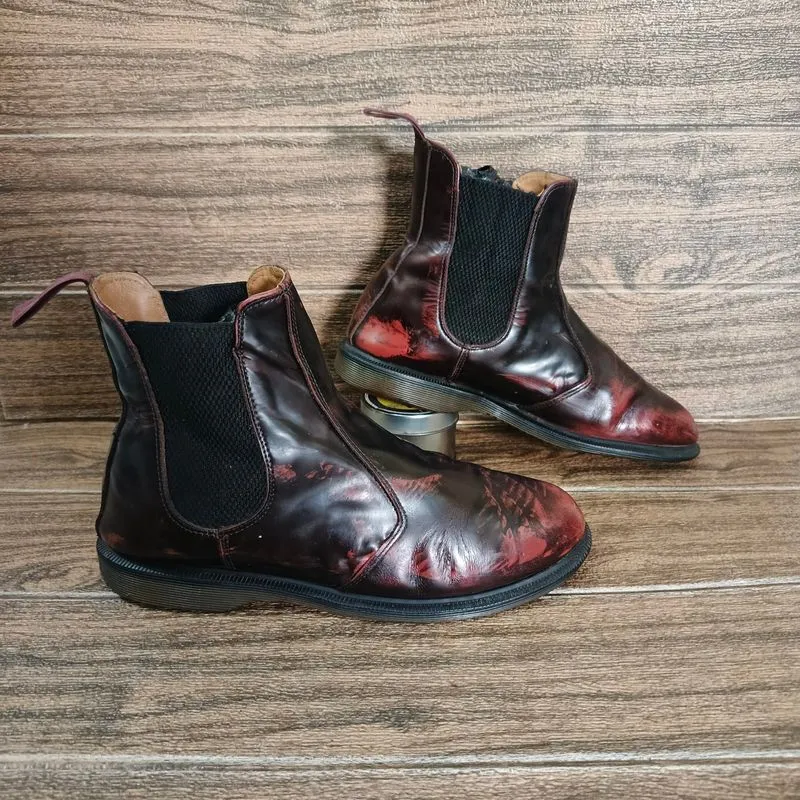 Dr. Martens Chelsea Flora Red Arcadia photo 1