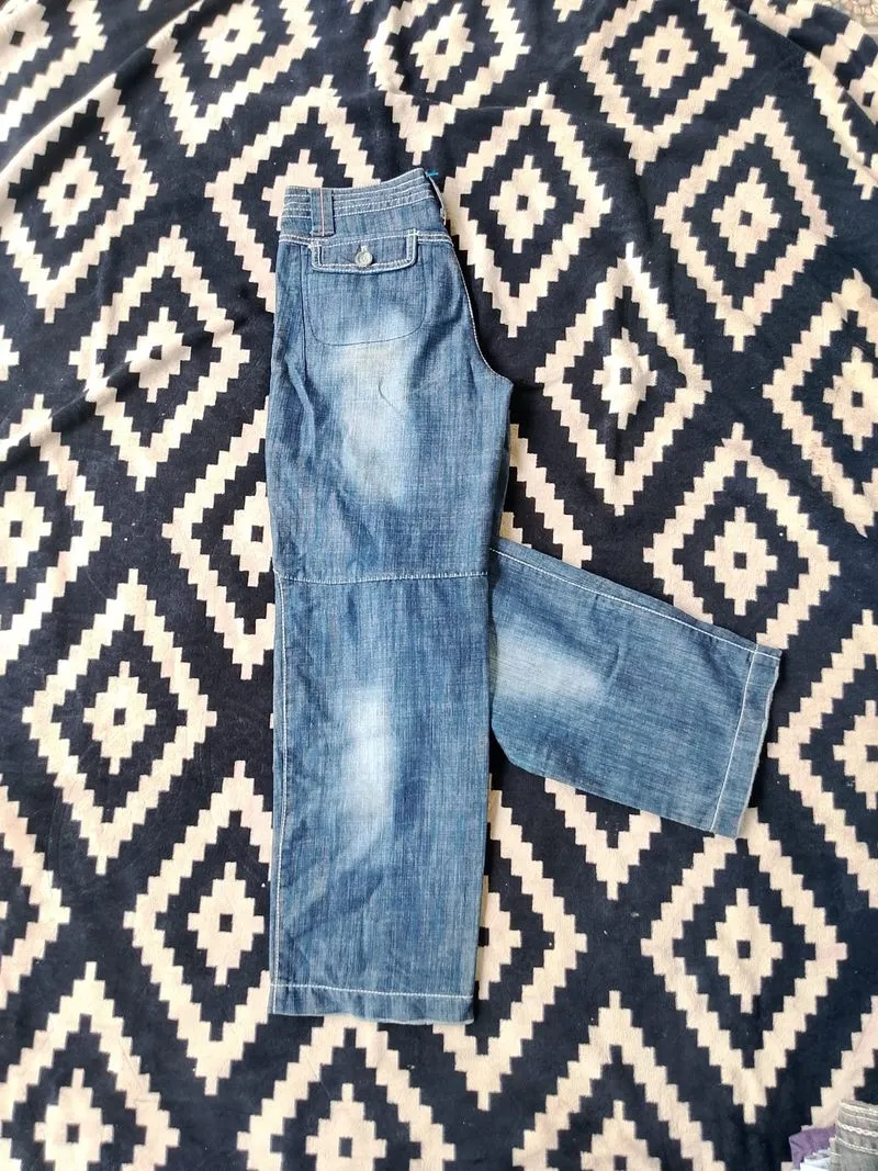 EST II Design: London Utility Paneled Blue Denim Workwear photo 1